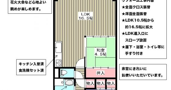 東大阪市吉田のリフォーム済み中古マンション